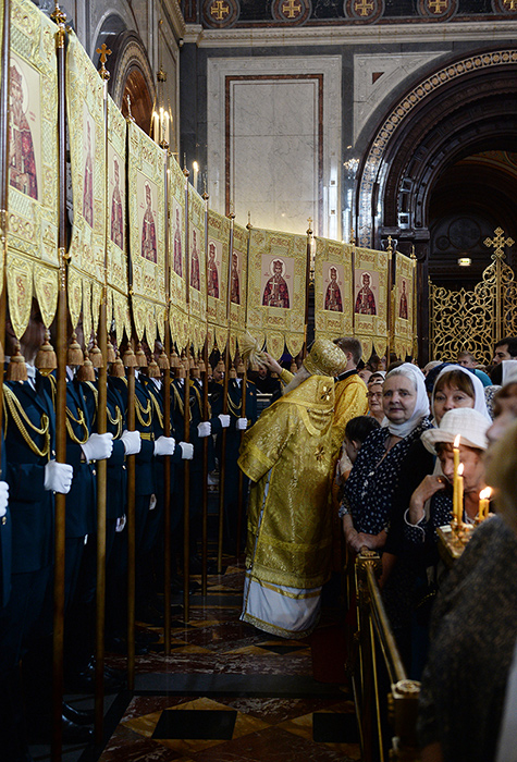 Празднование 1000-летия преставления князя Владимира в Москве