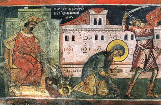Святые мученики Кирик и Иулитта (+305)