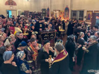 Митрополит Иларион совершил Соборование в Бруклинском соборе