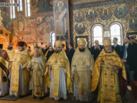 Благочинный Нью-Йорка поздравил настоятеля Джорданвилльского Свято-Троицкого монастыря с рукоположением в сан епископа