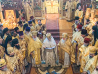 Благочинный Нью-Йорка поздравил настоятеля Джорданвилльского Свято-Троицкого монастыря с рукоположением в сан епископа