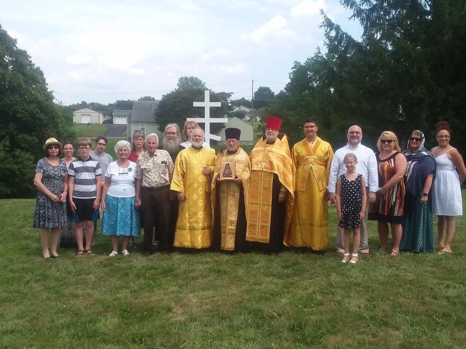 28 июля – Пенсильвания: в Льюисбурге освятили место под храм в честь святителя Иоанна Шанхайского