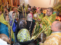 Праздничное богослужение в день праздника Входа Господня в Иерусалим