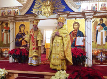В день святого Николая праздничное богослужение в Бруклинском соборе возглавил епископ Иероним