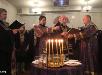 Епископ Иероним возглавил Таинство Соборования в Бруклинском соборе