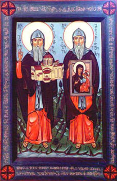 Преподобный Иоанн и Гавриил Святогорцы