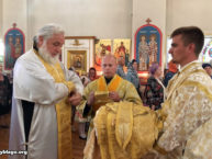 За архиерейским богослужением в Бруклинском соборе вознесли молитвы о предотвращении урагана «Ирма» и о мире в Украине