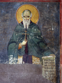 Преподобный Афанасий, основатель Великой Афонской Лавры (+1000)