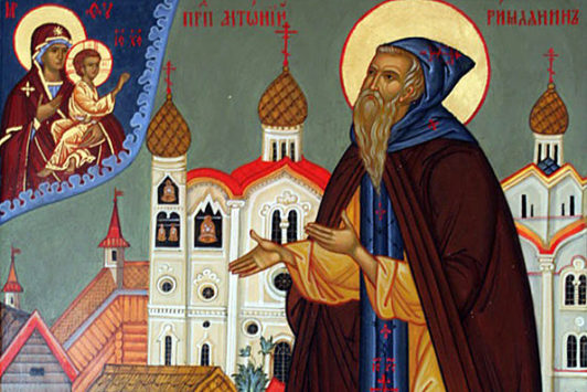 Преподобный Антоний Римлянин Новгородский (+1147)